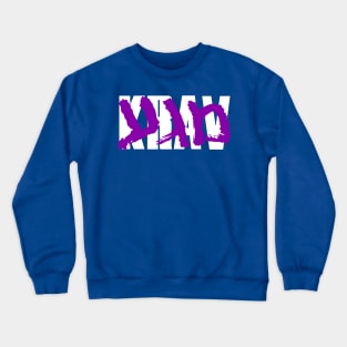 Krav Magakira - Purple v1 Crewneck Sweatshirt